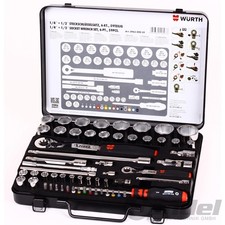WÜRTH ZEBRA 1/2 + 1/4 SET
