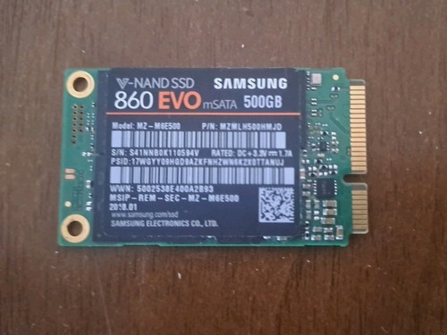 Samsung ssd 860 evo msata - samsung,