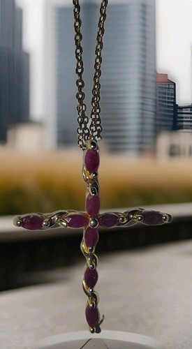 Collana crocifisso vintage - crocifisso, jc