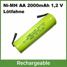 AA NiMH 2000 mAh 1.2 V