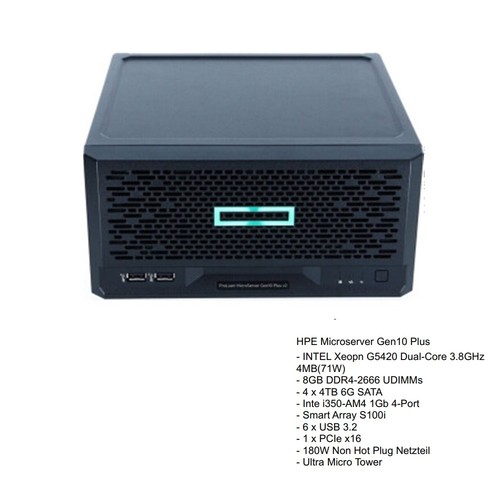 Hpe proliant microserver - proliant,