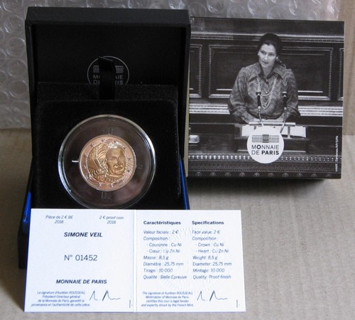 Coffret euro france - euro, be,