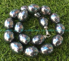 ENORME GRANDE COLLANA DI PERLE