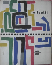OLIVETTI 1908 1958 LIBRO AZIENDA MUSATTI SOAVI PINTORI FOTO ROITER SCHEIDEGGER