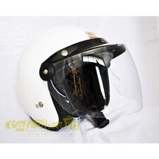 Visiera casco trasparente sistema flipup universale moto epoca scooter antivento