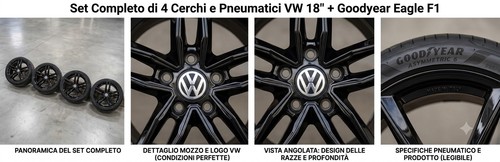 Kit cerchi lega 18 - in,