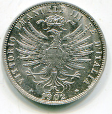 Italia 25 Centesimi 1902 Super