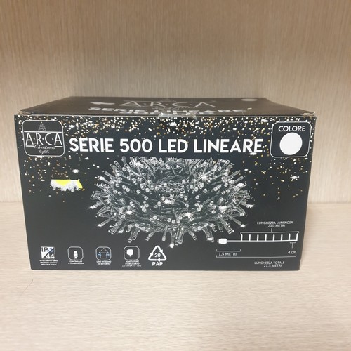 Luci natale 500 led bianco - di,