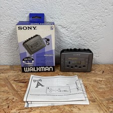 SONY RADIO CASSETTE PLAYER WALKMAN WM-FX433 FM/AM AVLS FUNZIONANTE