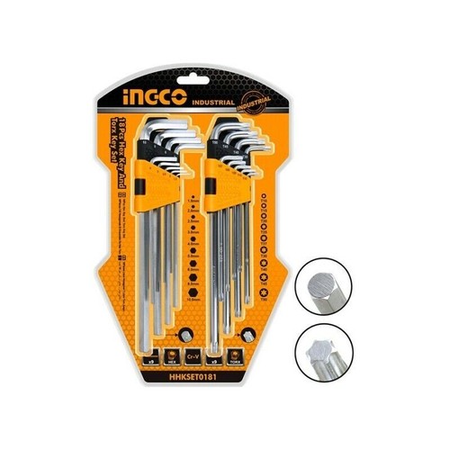 Set chiavi esagonali torx 18 - e,