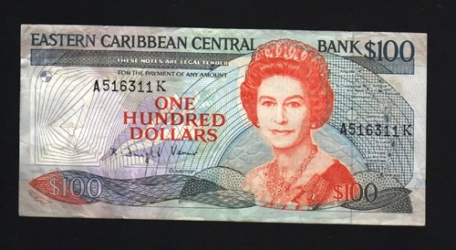 Banconota rara stati caraibici - banconota,