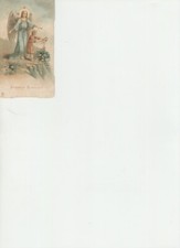 Angelo Custode holy card AR