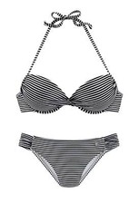 Bikini S.Oliver push up nero