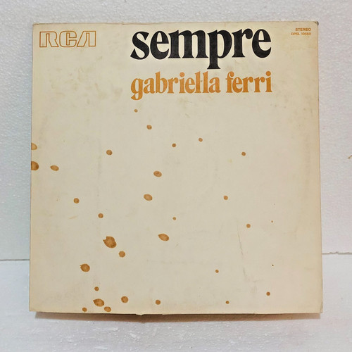 Gabriella ferri sempre - lp, 12"