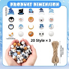 60 Pezzi/100 Pezzi Pupazzo Di