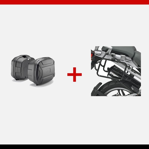 Kit givi trk35bbpack2 valigie - givi,