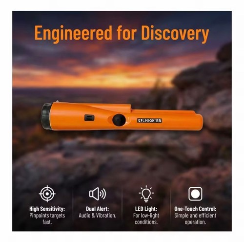 Metal detector handheld pro - metal,