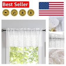 Light-Filtering Lace Valance
