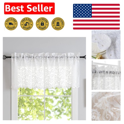 Tende valance pizzo - in,