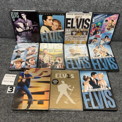 Elvis presley dvd lot new - dvd,