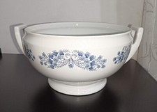 Zuppiera Richard Ginori Con Fiori Blu