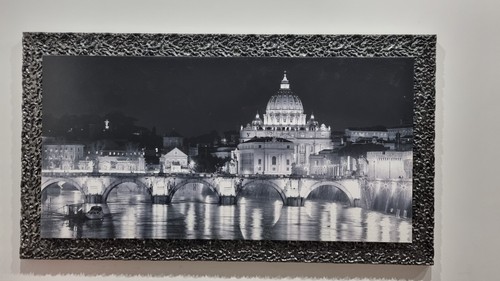 Quadro san pietro swarovski - san,