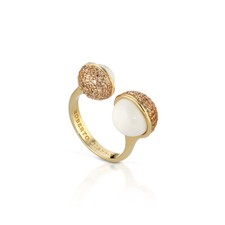 ROBERTO GIANNOTTI Anello PA106G-14-16 Regolabile Argento Gold Misure da 14 a 16