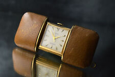 LACO RARE "ERMETO" BY LACO VINTAGE TRAVEL POCKET WATCH MANUAL WIND 53 X 36MM