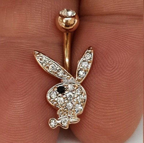 Anello con barra dell'ombelico