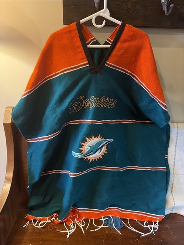 Poncho nfl miami dolphins - poncho,
