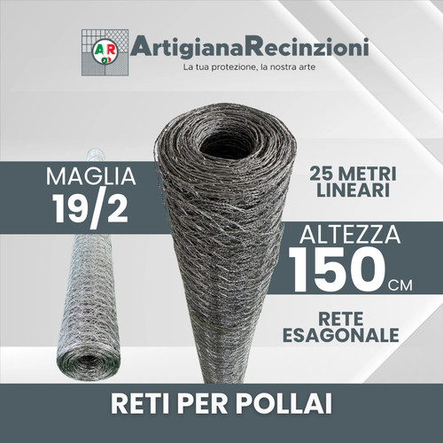 Rete esagonale 25 - rete, metri