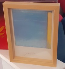 Piero Guccione. Litografia Edizioni Bolaffi. Firmata e Numerata. Incorniciata 