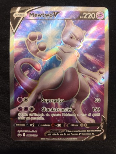 Carta pokémon psa mewtwo - carta,