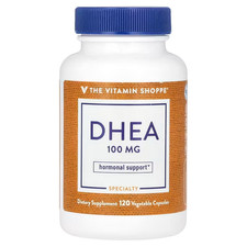 DHEA100 , 120 capsule vegetariane by Vitamin Shoppe 100mg ! CONSEGNA GRATUITA !