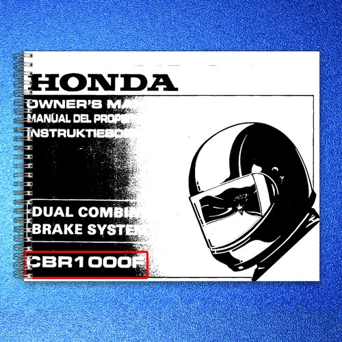 Honda cbr1000f dual combined - cbr1000f,