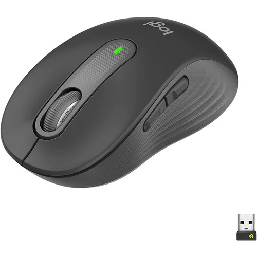 Mouse black nero grey - nero, grigio