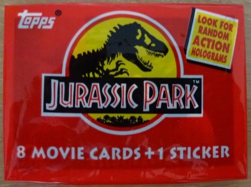 Jurassic park 1992 topps - jurassic,