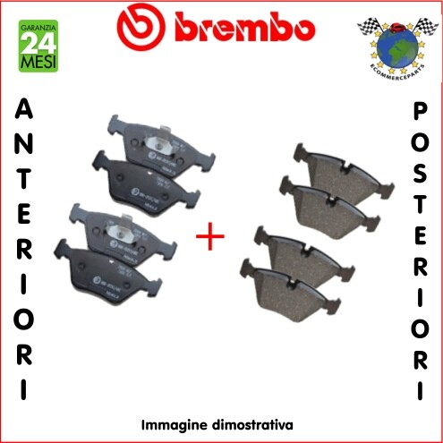 Kit pastiglie freno ant post - ant, e