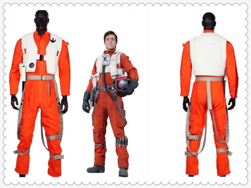 Costume poe dameron tuta star - dameron,