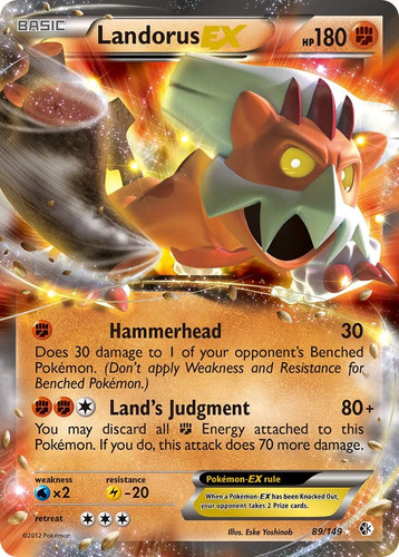 Holofoil landorus - -, ex