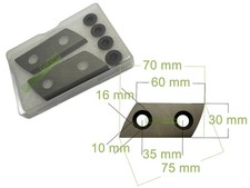 2 x trituratore 7,5 cm