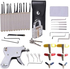 29 Piece Lock Pick Kit, Lock
