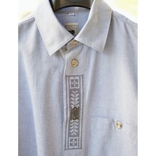 MENS TYROLEAN STYLE SHIRT SIZE