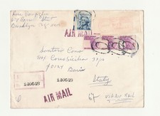 busta posta aerea estera CON