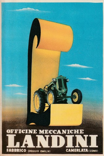 Pubblicita 1951 landini - 1951,