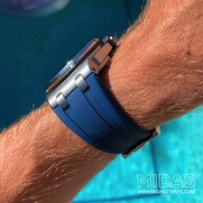 Cinturino orologio in gomma Royal Blue 42 mm Royal Oak Offshore & Diver Audemars Piguet