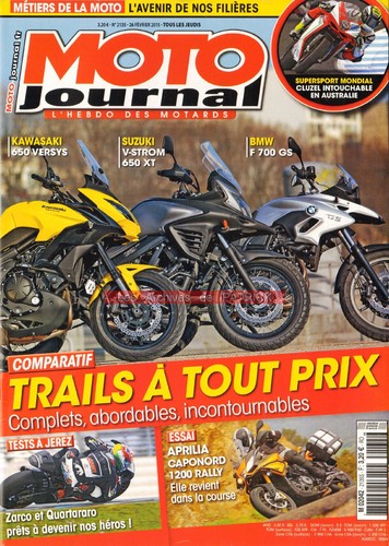 Moto journal 2135 - moto, f700