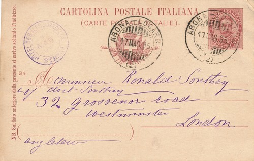 Italia 1895 cartolina - italia, n.c23/94