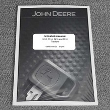 John Deere 5210, 5310, 5410, 5510 Tractor Owners Operators Manual - OMRE71736