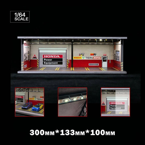 Modellino garage auto led - auto,